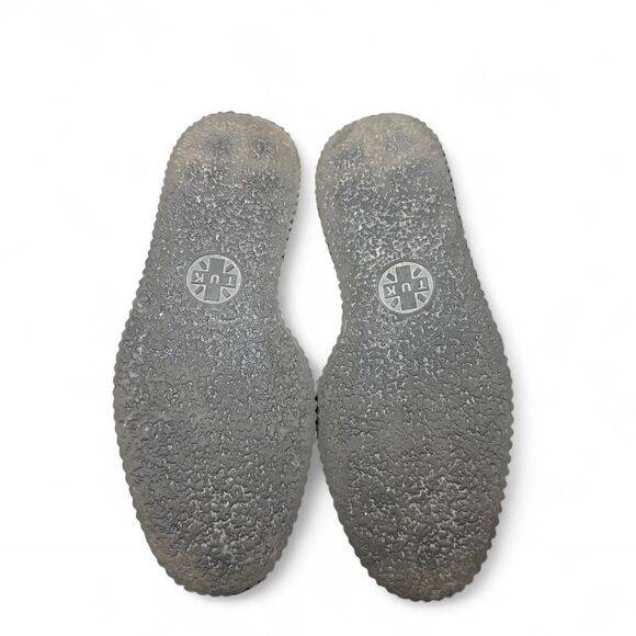 T.U.K. Black Suede Platform Creeper Shoes M7 W9 Goth Punk - Picture 7 of 8